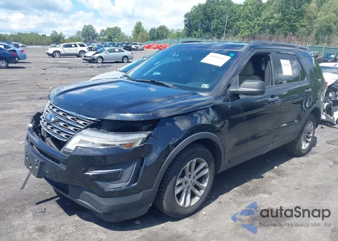 2017 Ford Explorer z USA, uszkodzony, nr VIN 1FM5K8B87HGE01948